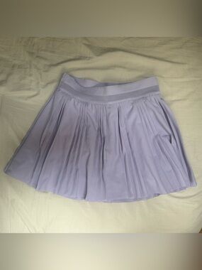 Nike Dri-FIT Pleated Advantage Tennis Skirt in Lavender